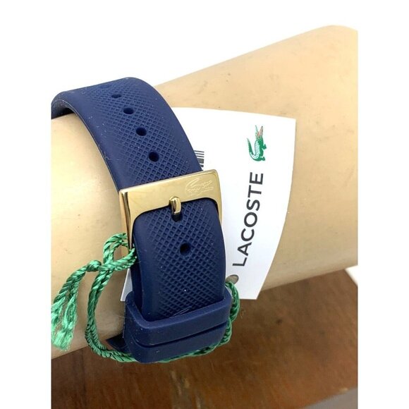 Lacoste Women's Watch 2001271 12.12 Quartz Blue Dial Rubber Band 36mm - Picture 9 of 13
